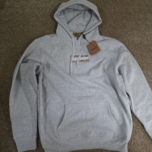 Supreme Gray Hoodie for Men